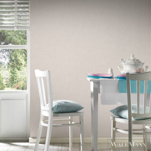 AS CREATION Maison Charme 39076-2 bézs csíkos klasszikus tapéta