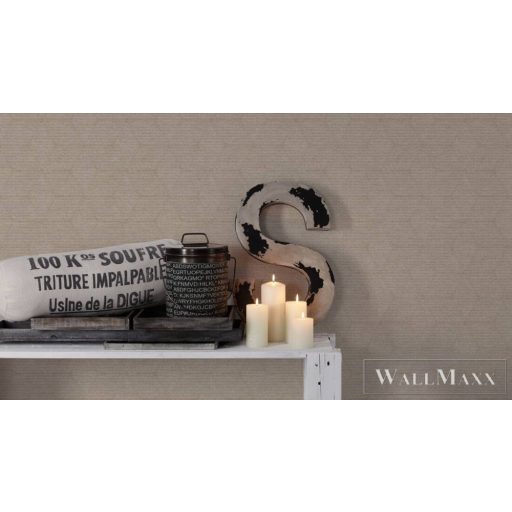 AS CREATION Antigua 39091-1 bézs rattan mintás modern tapéta