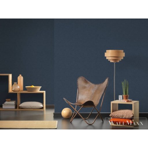 AS CREATION Antigua 39091-4 kék rattan mintás modern tapéta