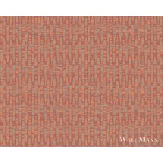   AS CREATION Antigua 39092-2 narancssárga mozaik mintás modern tapéta