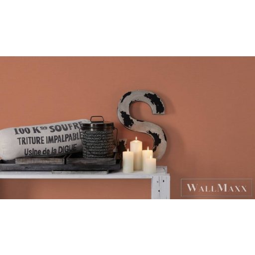 AS CREATION 39097-3 narancssárga Egyszínű Grafikus vlies tapéta