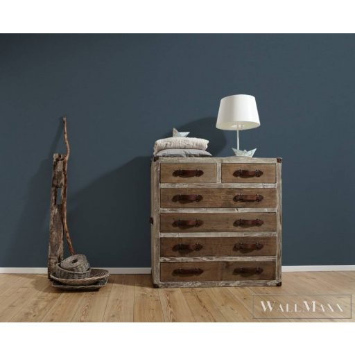 AS CREATION 39097-9 kék Egyszínű Grafikus vlies tapéta