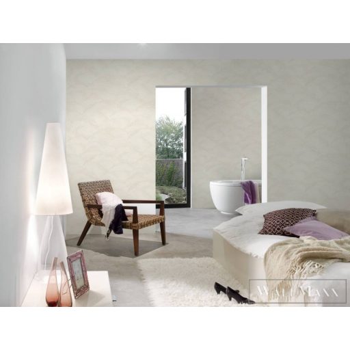 AS CREATION Metropolitan Stories 3 Travel Styles 39105-5 krémszínű Hullám mintás Van Gogh tapéta