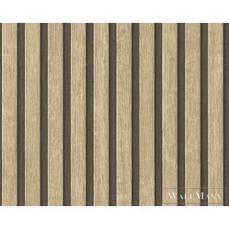 AS CREATION Elements II 39109-1 bézs fa modern tapéta