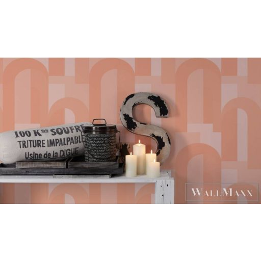 AS CREATION Arcade 39170-2 narancssárga boltíves modern tapéta