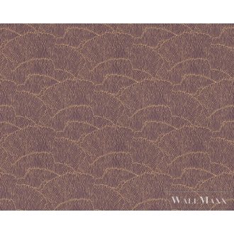   AS CREATION Arcade 39174-3 barna korall mintás grafikai tapéta