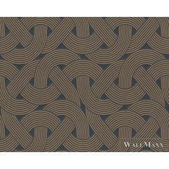   AS CREATION Arcade 39175-1 fémhatású fűző mintás grafikai tapéta