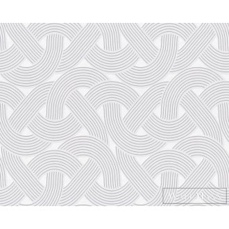   AS CREATION Arcade 39175-4 fémhatású fűző mintás grafikai tapéta