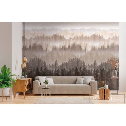 AS CREATION The Wall 2 39181-2 barna tundra mintás modern digitális panel