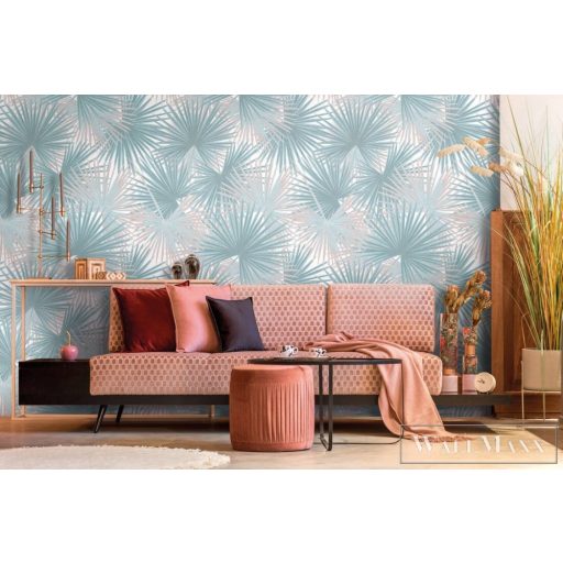AS CREATION The Wall 2 39184-3 bézs pálma mintás modern digitális panel