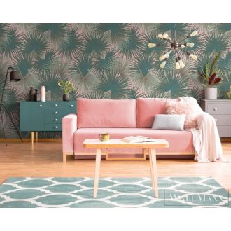   AS CREATION The Wall 2 39184-4 zöld pálma mintás modern digitális panel