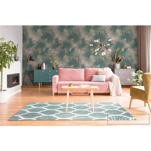 AS CREATION The Wall 2 39184-4 zöld pálma mintás modern digitális panel