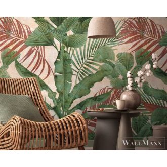   AS CREATION The Wall 2 39185-2 zöld pálma mintás modern digitális panel