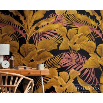   AS CREATION The Wall 2 39185-3 sárga pálma mintás modern digitális panel