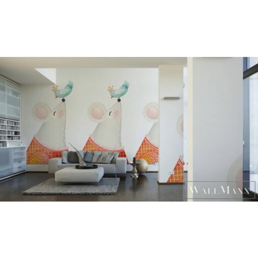 AS CREATION The Wall 2 39187-1 kék egér mintás ifjúsági digitális panel