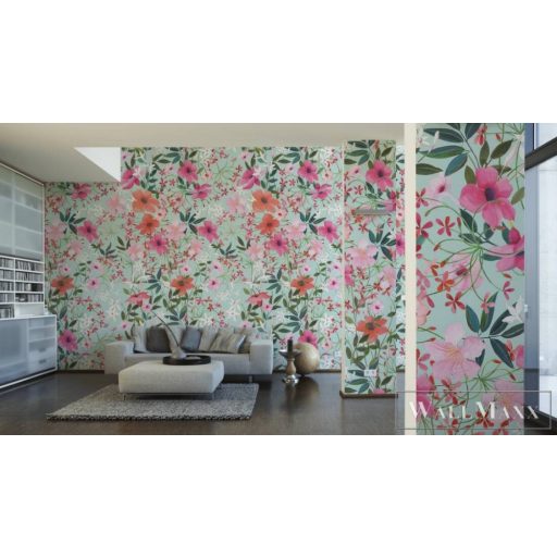 AS CREATION The Wall 2 39195-1 színes virág mintás grafikus digitális panel