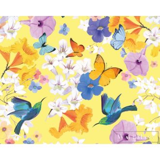   AS CREATION The Wall 2 39197-1 sárga virág mintás grafikus digitális panel