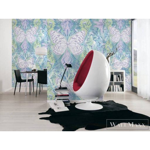 AS CREATION The Wall 2 39204-1 kék szitakötő mintás grafikus digitális panel