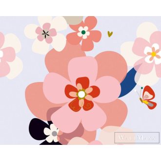   AS CREATION The Wall 2 39208-1 színes virág mintás grafikus digitális panel
