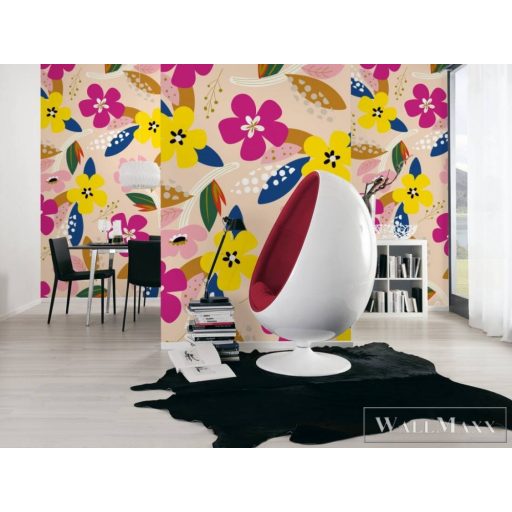 AS CREATION The Wall 2 39209-1 színes virág mintás grafikus digitális panel