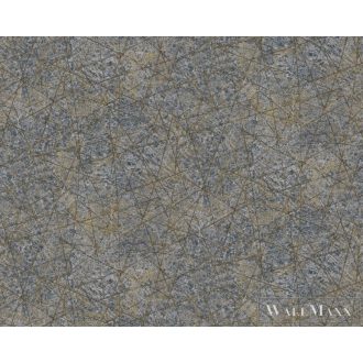   AS CREATION Attico 39219-4 kék absztrakt mintás modern XXL tapéta