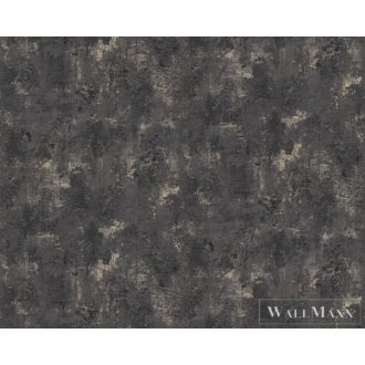   AS CREATION Attico 39220-3 fekete márvány mintás modern XXL tapéta