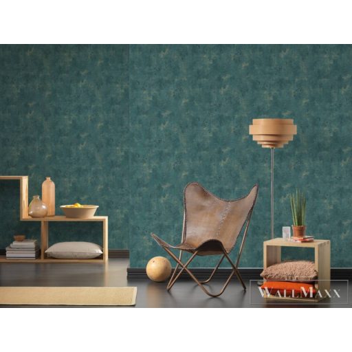 AS CREATION Attico 39220-4 zöld márvány mintás modern XXL tapéta