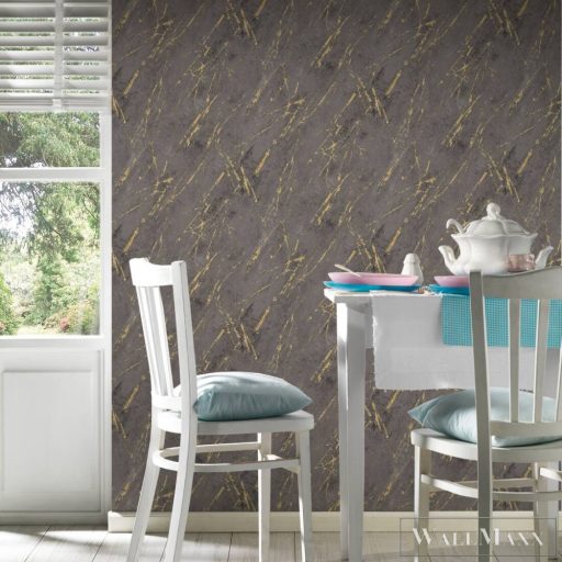 AS CREATION Attico 39221-5 arany márvány mintás elegáns XXL tapéta