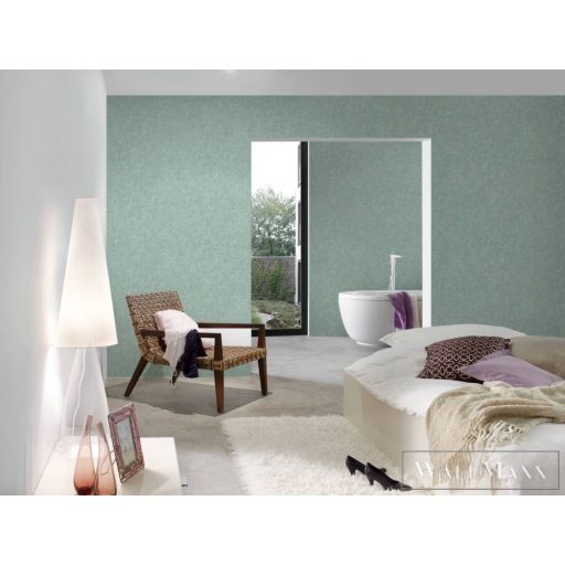 AS CREATION Metropolitan Stories 3 Travel Styles 39223-9 zöld Egyszínű Absztrakt vlies tapéta