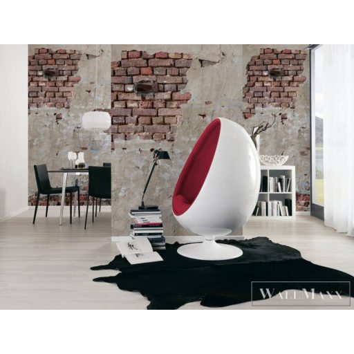 AS CREATION The Wall 2 39235-1 barna tégla mintás térhatású digitális panel