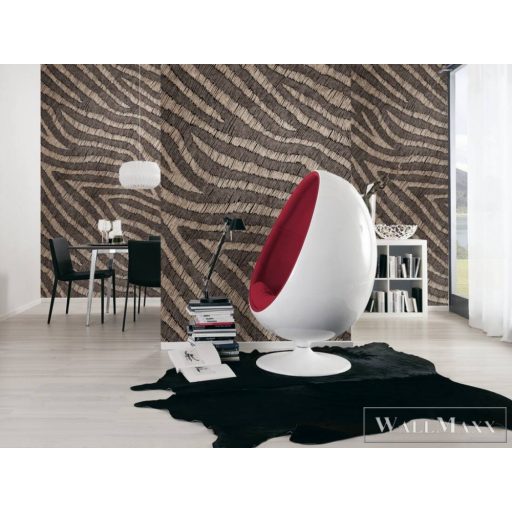 AS CREATION The Wall 2 39236-1 barna zebra mintás modern digitális panel