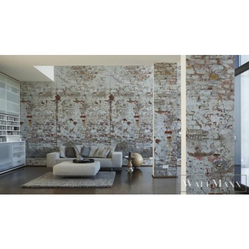 AS CREATION The Wall 2 39238-1 barna tégla mintás térhatású digitális panel