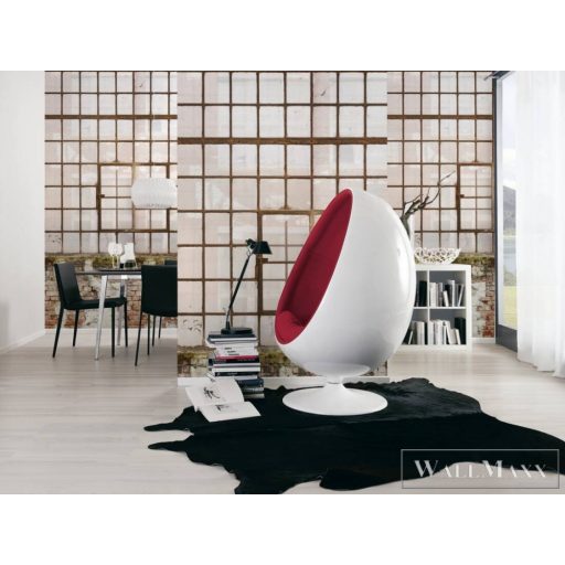 AS CREATION The Wall 2 39244-1 krémszínű tégla mintás térhatású digitális panel