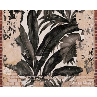   AS CREATION The Wall 2 39245-1 bézs levél mintás térhatású digitális panel