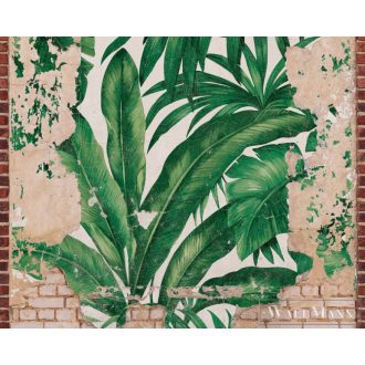   AS CREATION The Wall 2 39245-2 zöld levél mintás térhatású digitális panel