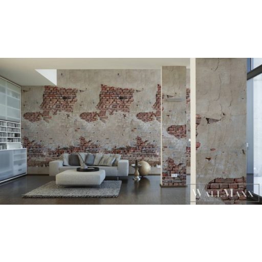 AS CREATION The Wall 2 39256-1 barna tégla mintás térhatású digitális panel