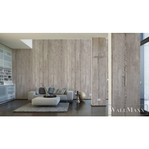 AS CREATION The Wall 2 39257-1 szürke beton mintás térhatású digitális panel