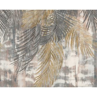   AS CREATION The Wall 2 39261-1 barna levél mintás modern digitális panel