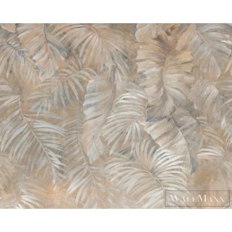   AS CREATION The Wall 2 39262-1 barna levél mintás modern digitális panel