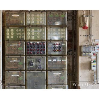   AS CREATION The Wall 2 39263-1 színes ipari mintás térhatású digitális panel