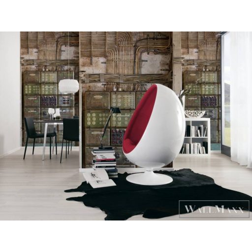 AS CREATION The Wall 2 39263-1 színes ipari mintás térhatású digitális panel