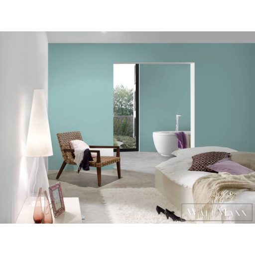 AS CREATION Metropolitan Stories 3 Travel Styles 39267-2 kék, zöld, türkiz Textil mintás Modern vlies tapéta