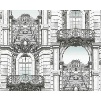   AS CREATION The Wall 2 39311-1 világos óváros mintás grafikus digitális panel