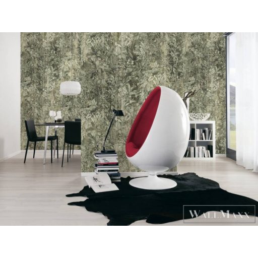 AS CREATION The Wall 2 39313-1 zöld dzsungel mintás grafikus digitális panel