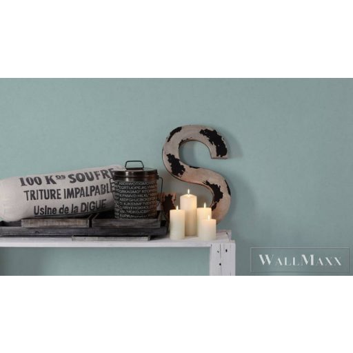 AS CREATION Arcade 39331-3 kék, zöld, türkiz Egyszínű Modern vlies tapéta