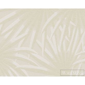   AS CREATION Casual Living 39338-2 bézs leveles természet tapéta