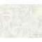 AS CREATION Casual Living 39340-3 ezüst-fehér leveles természet tapéta
