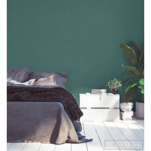 AS CREATION Famous Garden 39351-2 zöld absztrakt mintás egyszínű tapéta