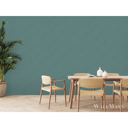 AS CREATION Famous Garden 39354-2 kék absztrakt mintás egyszínű tapéta