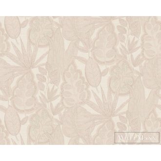   AS CREATION Royal Botanic 39406-2 bézs levél mintás természet XXL tapéta